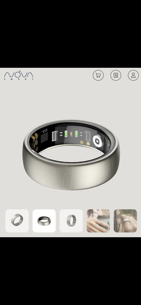 Nova Ring Health & Fitness Tracker