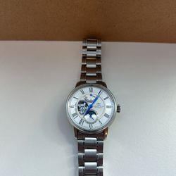 Used New ORIENT STAR Mechanical Moon Phase Watch RK-AY0103L