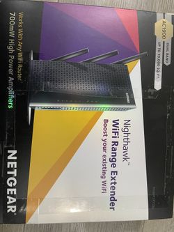 Nightwalk WiFi Extender Ac1900 Model Ex7000