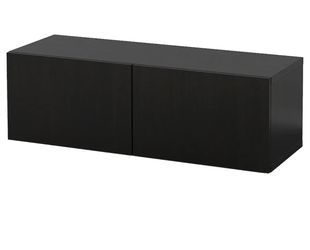 IKEA Wall Mount Cabinets (2) Espresso 