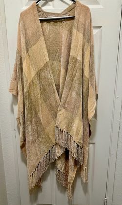 Churchill Woven Poncho