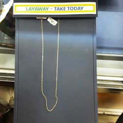Chain - Yellow Gold 10k (.417) 2.3 grams 16 inch