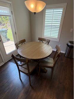 Table and chairs