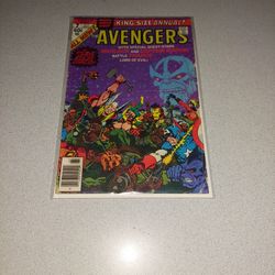 VINTAGE 1977 KING SIZE ANNUAL THE AVENGERS #7 COMIC 