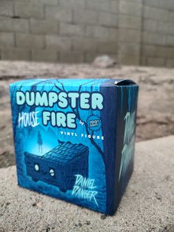 Daniel Danger's Dumpster House Fire Vinyl Figure
