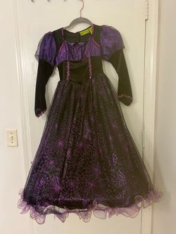 Girls Witch Halloween Costume Dress