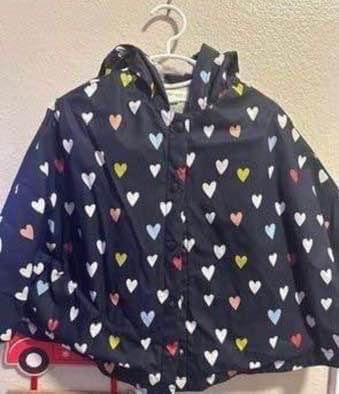 Toddler Girl Rain Jacket Size 3T