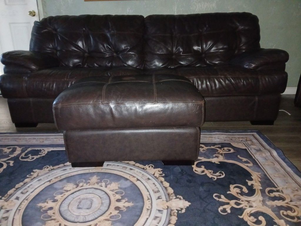 3 Piece Leather Couches