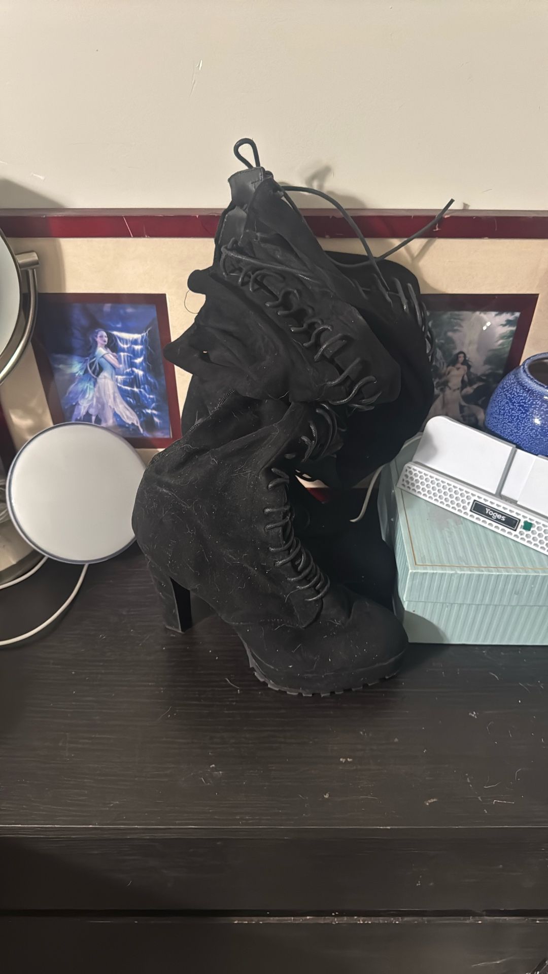 Black Boots Size 10