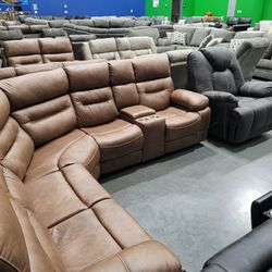 Clearance priced Sectionals, Sofas, Loveseats! All in stock TODAY