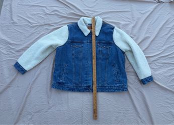 Levi’s original denim trucker jacket women’s plus size 2X new with tags Levi’s original denim trucker jacket women’s plus size