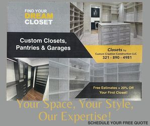 Unlock the Potential of Your Home with Customized Closets, Pantries, and Garages!