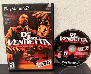 Def Jam Vendetta PlayStation 2 PS2 Black Label