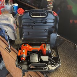 Black And Decker 12 V Drill Driver, Cordless