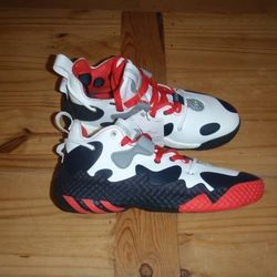 Brand New - Adidas Harden Vol 6 - White & Navy - Size 5 Youth