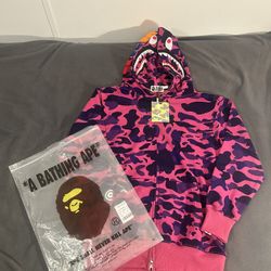 Purple Bape Hoodie