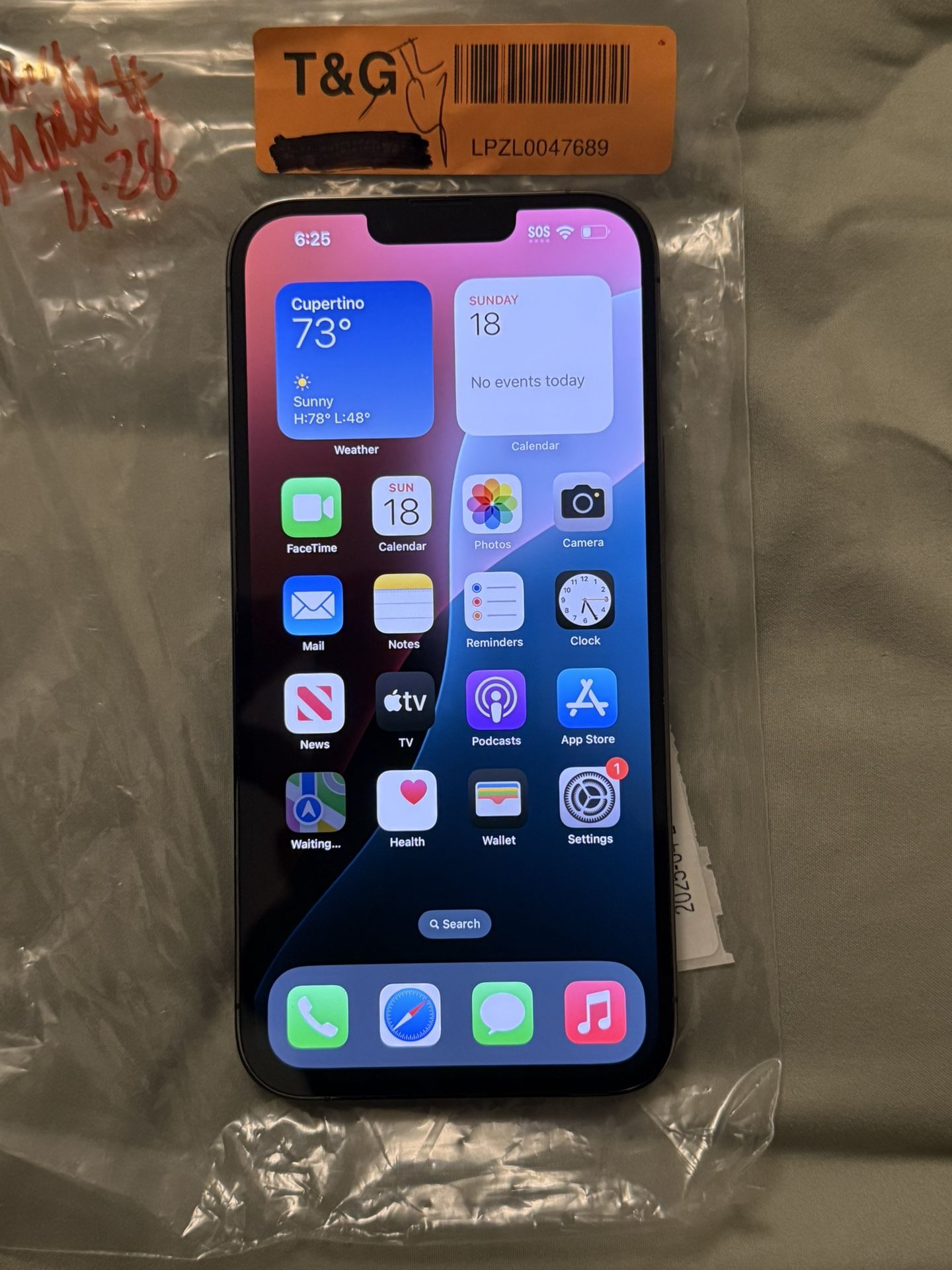 Apple iPhone 13 Pro Max 5G 128GB (Unlocked) - Graphite