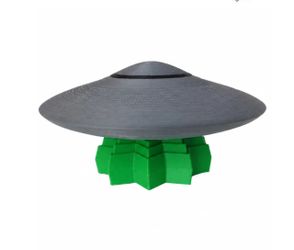 3d printed ufo star fidget