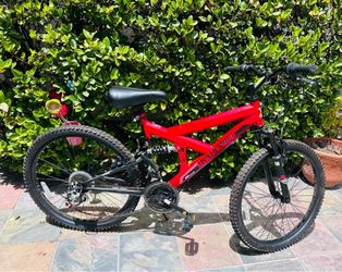 Red Mountain bike