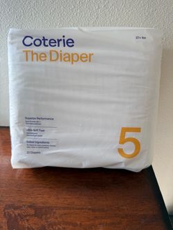 Coterie diaper size 5 - (6 packs)