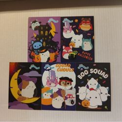 15 Squishmallows Halloween Cards