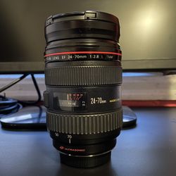 Canon EF 24-70 F2.8 L Series Lens