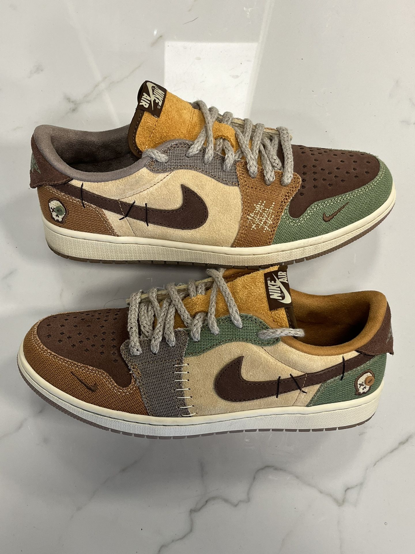Zion William X Air Jordan 1 Retro Low OG Voodoo