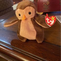 Hoot The Owl Beanie Baby 