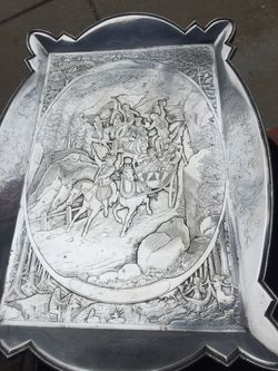 We polish silverplate