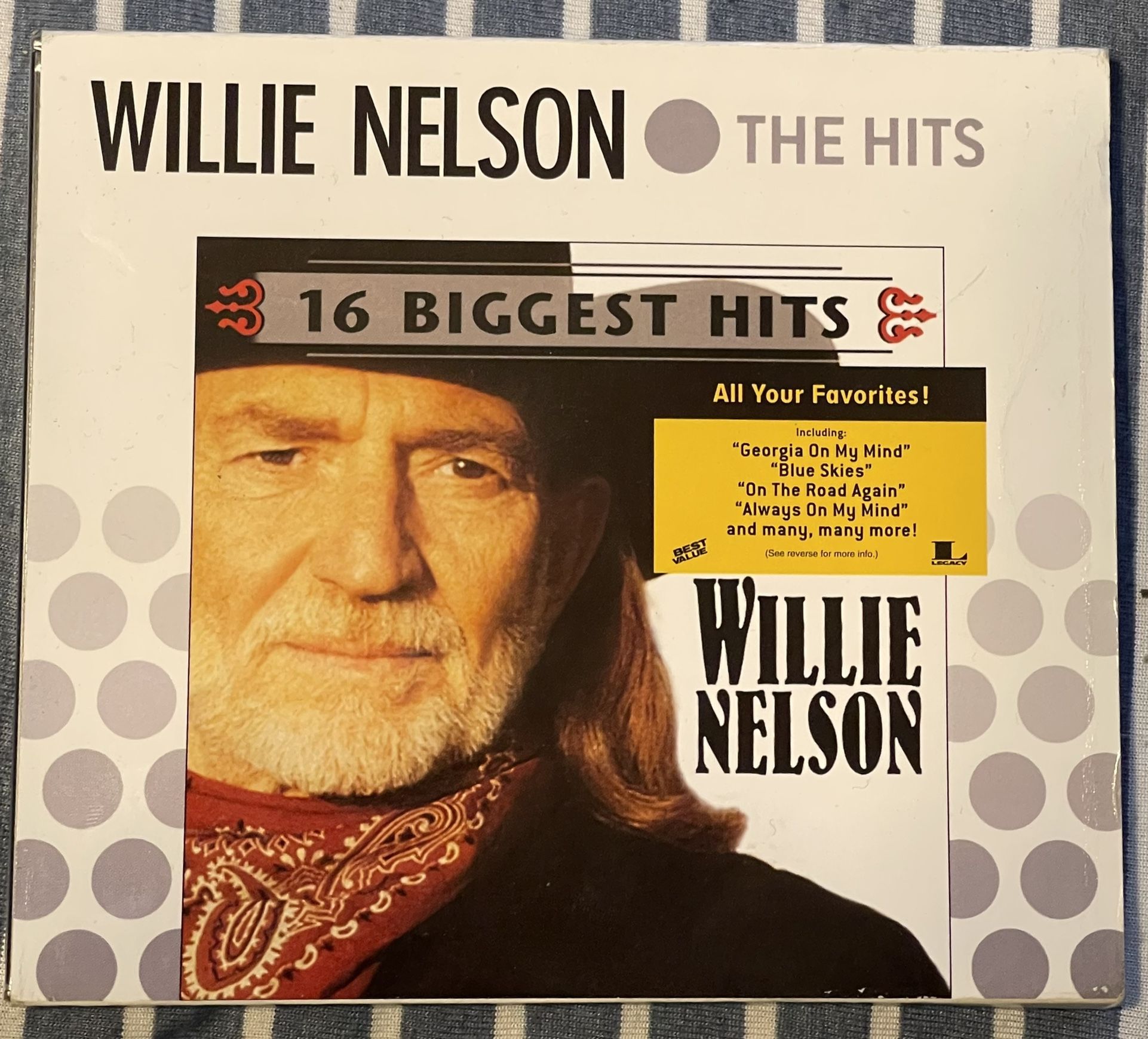 16 Biggest Hits by Willie Nelson (CD, Jul-1998, Legacy)