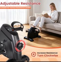 M101 Mini Exercise Bike Pedal Exerciser with