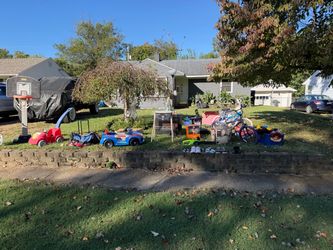 Yard sale today 10/17