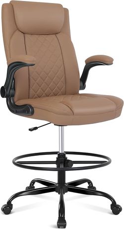 Misolant Drafting Chair, Tall Office Chair for Standing Desk, Standing Chair with Adjustable Height