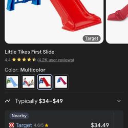 Toddler Slide