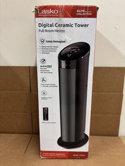 Digital Ceramic Tower Heater with Remote 