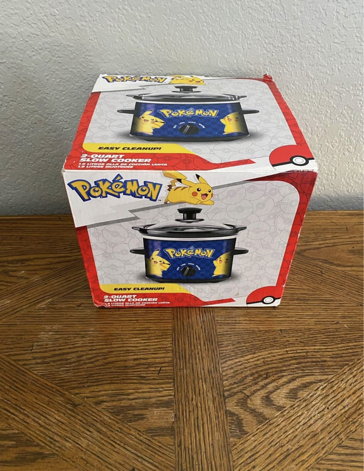 Pokémon Crockpot 2qt Slow Cooker BRAND NEW AND UNUSED