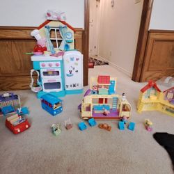 juguetes de peppa pig todo x 100 cocinita carros monitos y todo 