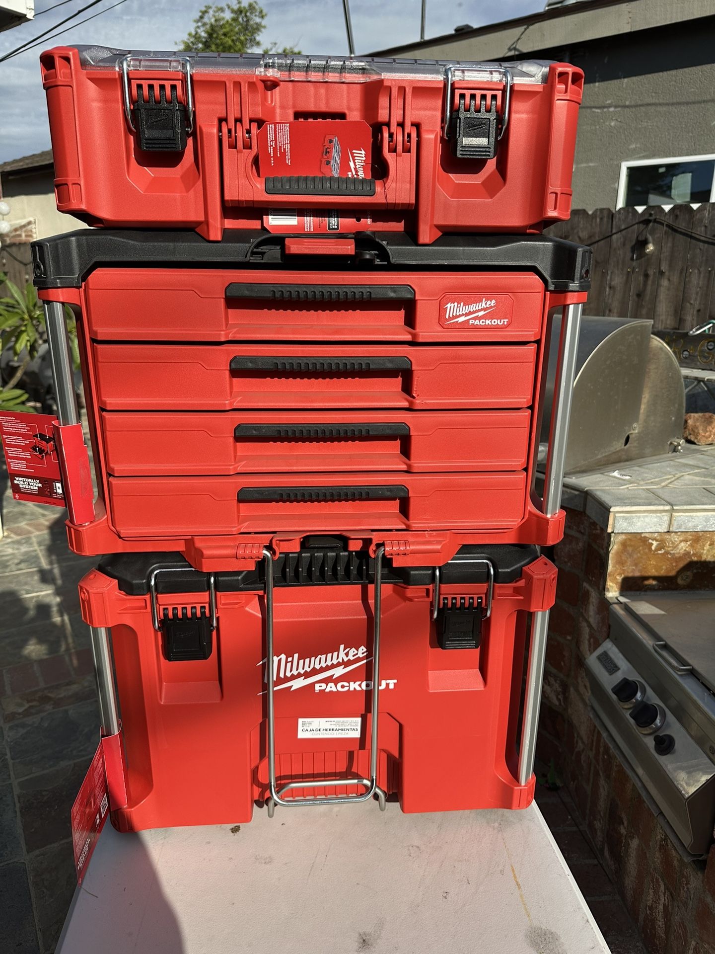 Milwaukee Modular Tool Storage System.