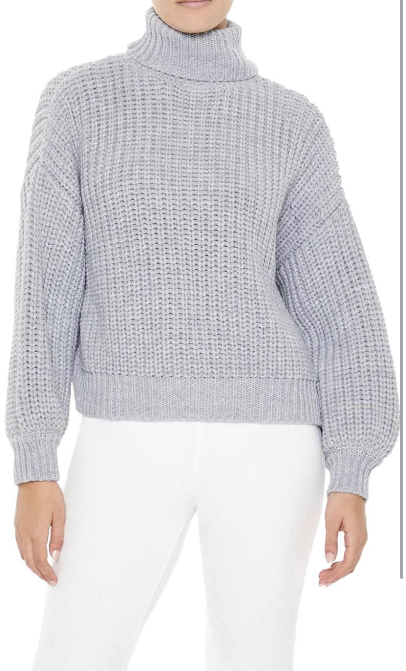 Turtleneck Knit Sweater
