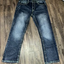 Green True Luck Jeans Size 34