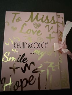 Kevin & Coco Pink Gift Box with Ribbon
