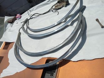 1967 Oldsmobile Cutlass F85 Wheel Well Moldings 