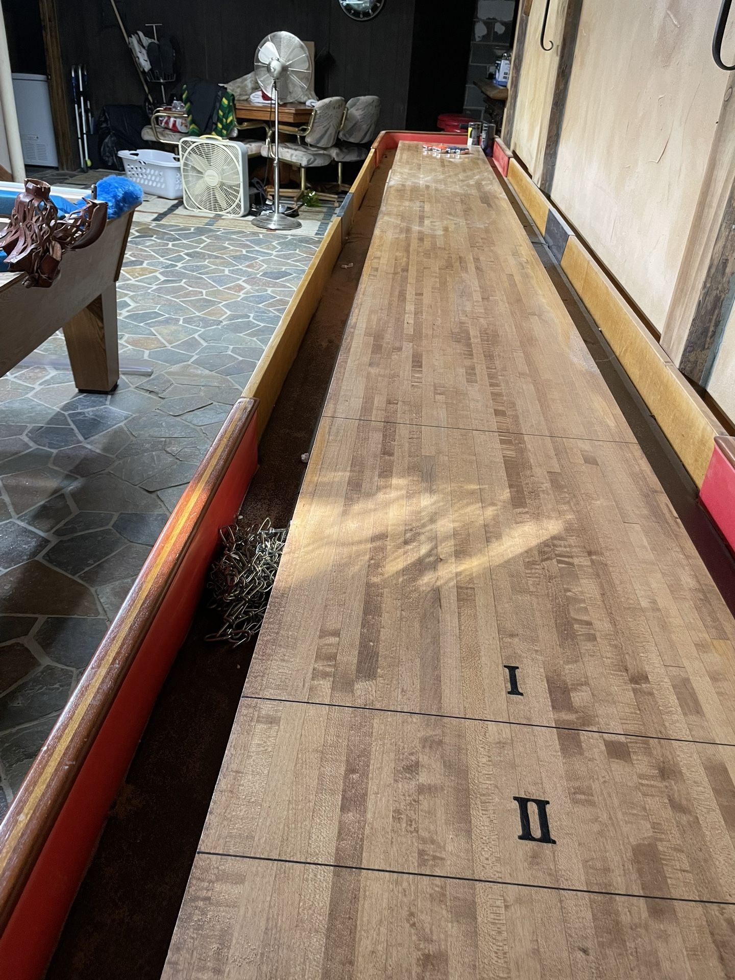 18’ American Shuffle Board Table