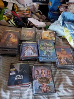 Disney DVD & Blu-ray Movie Lot