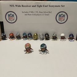 NFL Wide Reciever And Tight End Teenymates Set (Set Of 13)