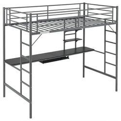 Twin Loft Bed With Desk
