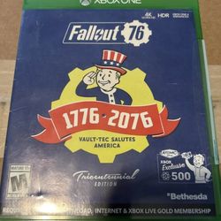 Fallout 76 For Xbox One With Exclusive GameStop Cover