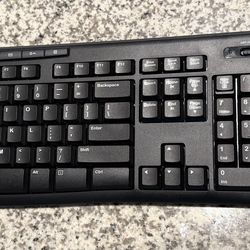 Logitech wireless keyboard and mouse