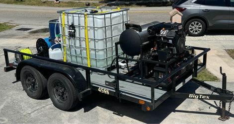Turnkey 8GPM 🔥 Hotsy low hours with soft wash system