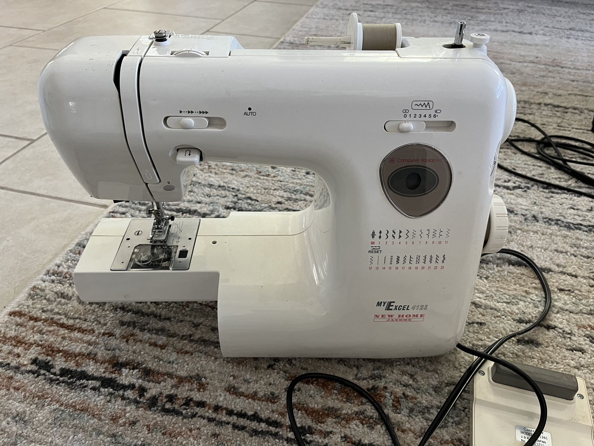 MyExcel Sewing Machine 
